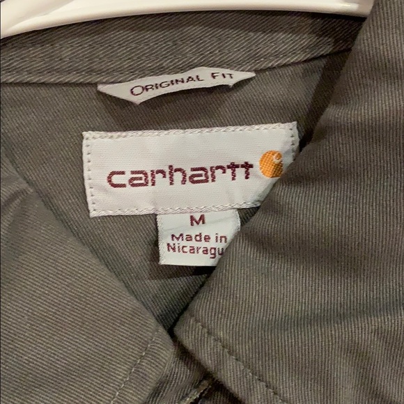Carhartt Work Flannel Heavyweight Size M - Picture 2 of 3